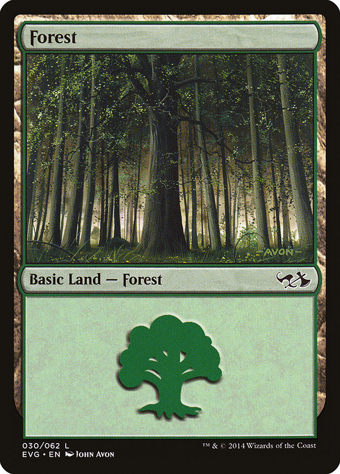Forest (30) (Elves vs. Goblins) [Duel Decks Anthology] | L.A. Mood Comics and Games
