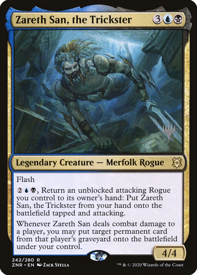 Zareth San, the Trickster (Promo Pack) [Zendikar Rising Promos] | L.A. Mood Comics and Games
