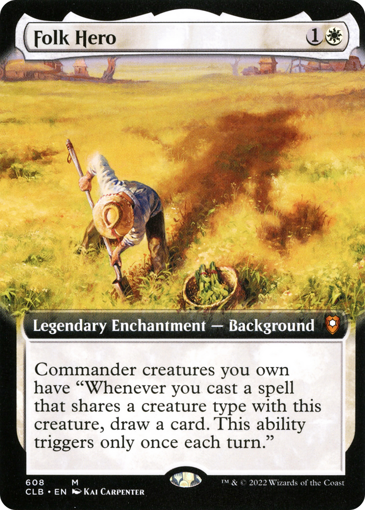 Folk Hero (Surge Foil) [Marvel Super Heroes Commander] | L.A. Mood Comics and Games