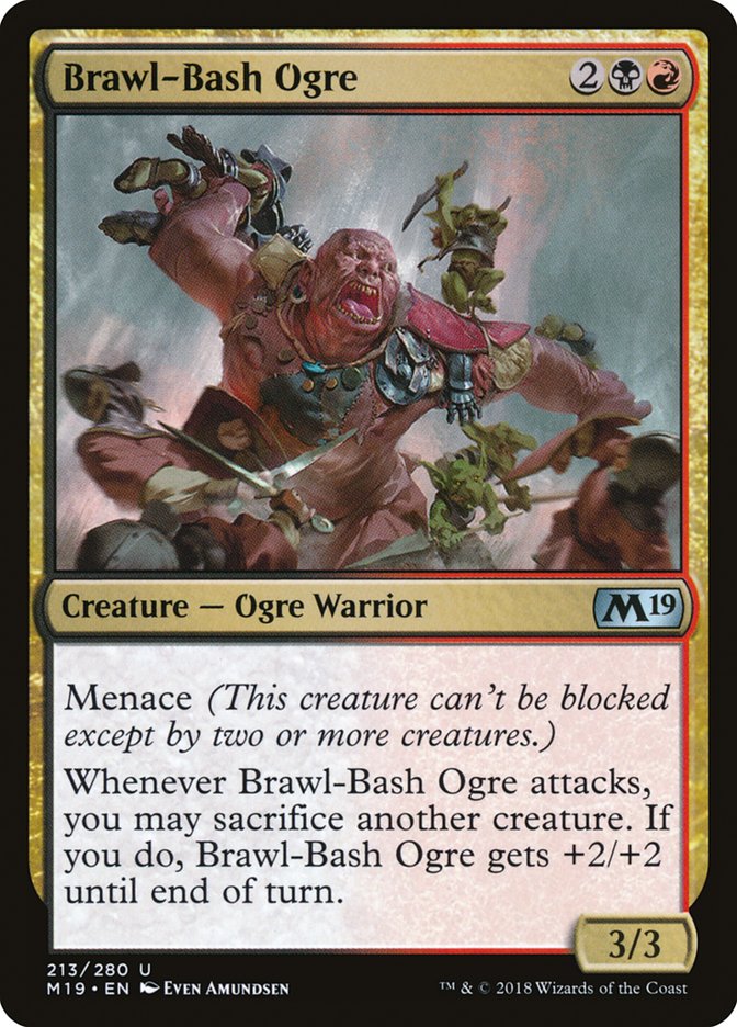 Brawl-Bash Ogre [Core Set 2019] | L.A. Mood Comics and Games