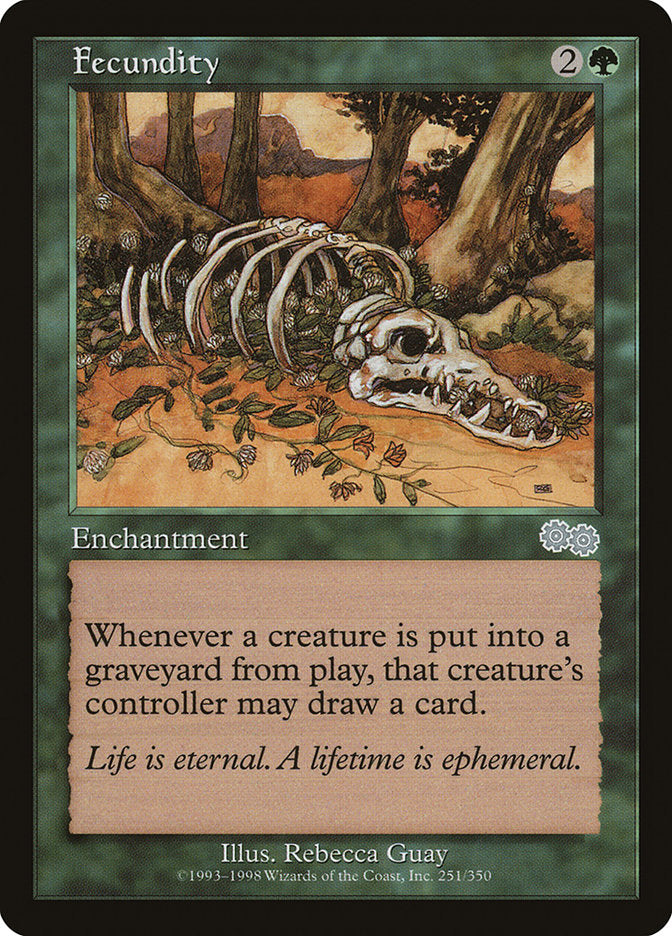 Fecundity [Urza's Saga] | L.A. Mood Comics and Games