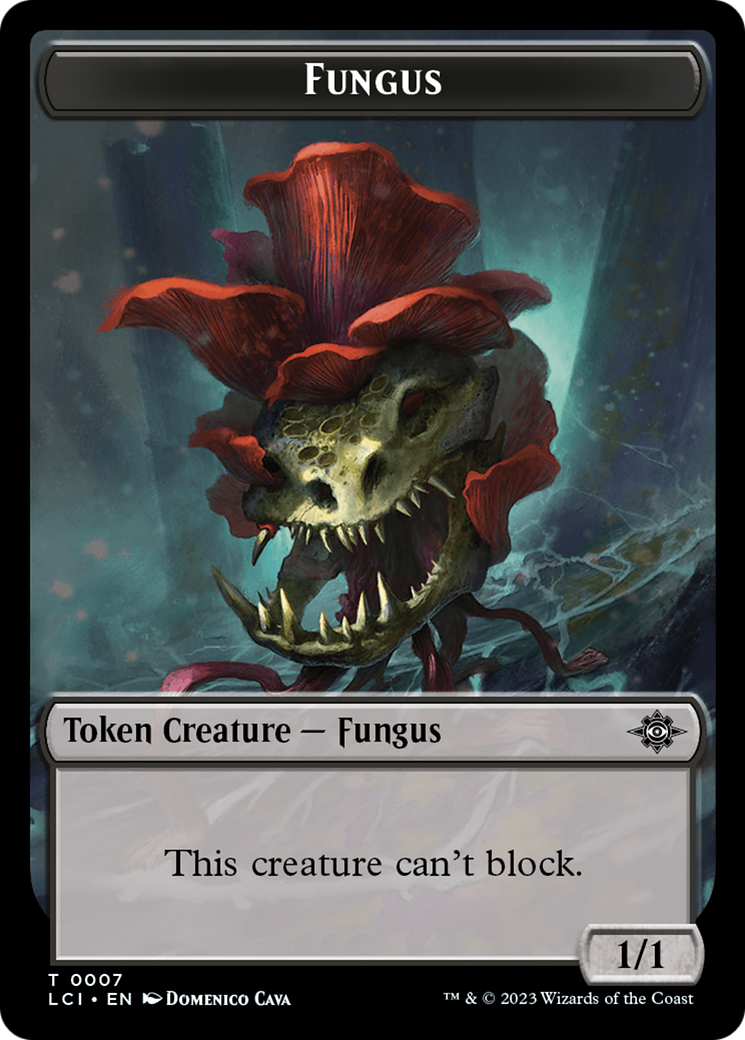 Map // Fungus Double-Sided Token [The Lost Caverns of Ixalan Tokens] | L.A. Mood Comics and Games