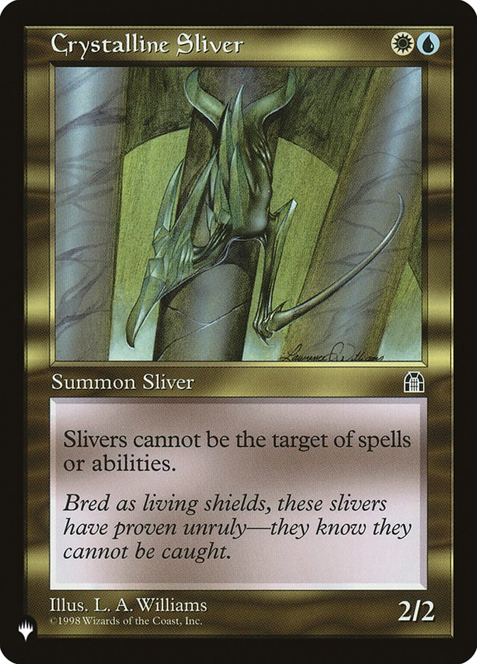 Crystalline Sliver [The List] | L.A. Mood Comics and Games