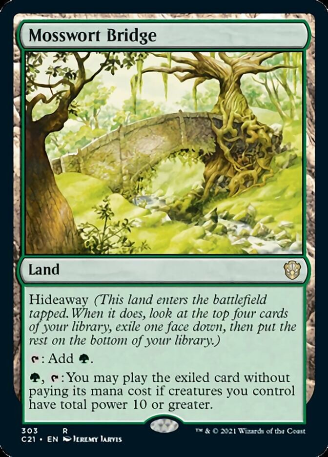 Mosswort Bridge [Commander 2021] | L.A. Mood Comics and Games