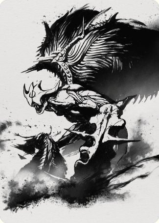 Phyrexian Vindicator 2 Art Card [Phyrexia: All Will Be One Art Series] | L.A. Mood Comics and Games