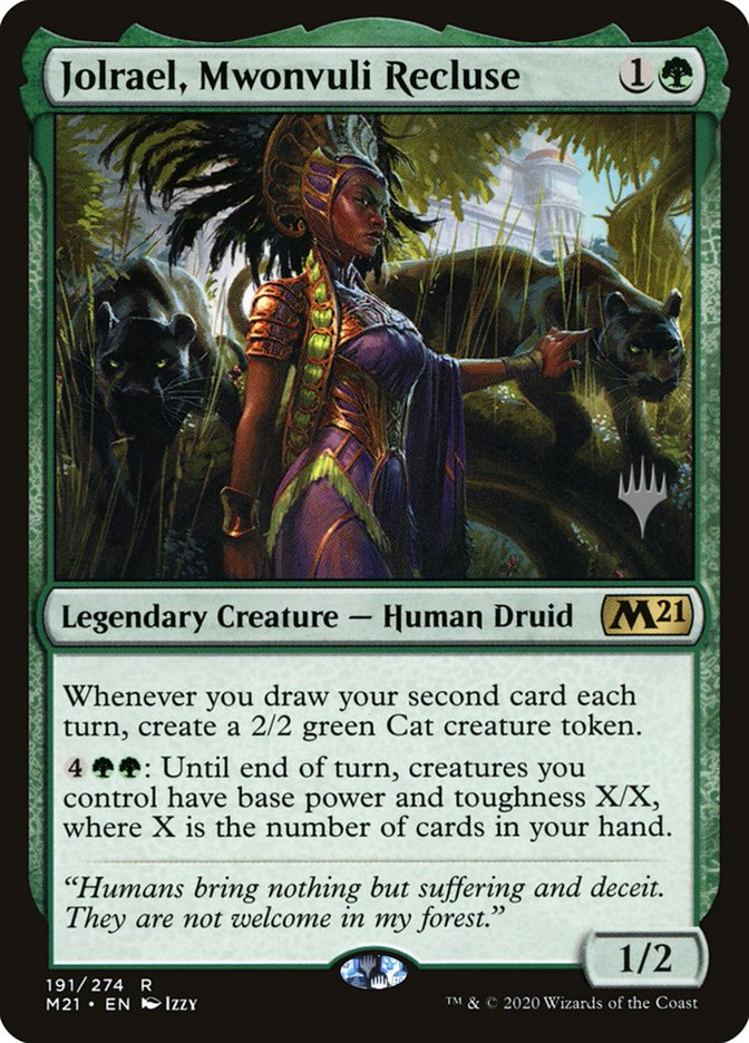 Jolrael, Mwonvuli Recluse (Promo Pack) [Core Set 2021 Promos] | L.A. Mood Comics and Games