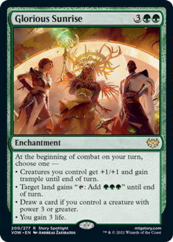 Glorious Sunrise [Innistrad: Crimson Vow] | L.A. Mood Comics and Games