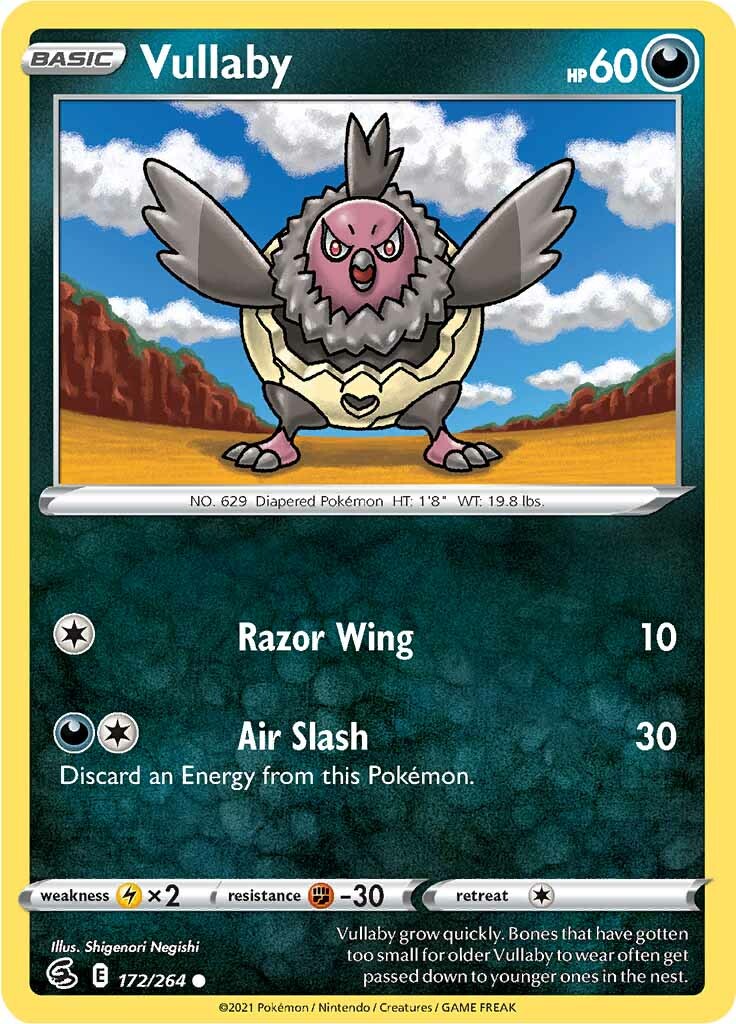 Vullaby (172/264) [Sword & Shield: Fusion Strike] | L.A. Mood Comics and Games