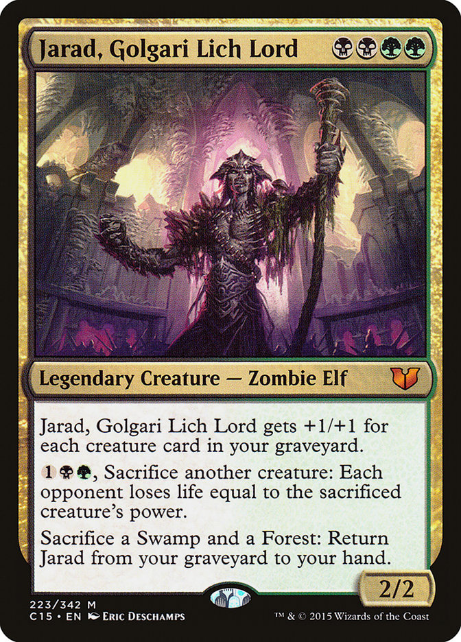 Jarad, Golgari Lich Lord [Commander 2015] | L.A. Mood Comics and Games