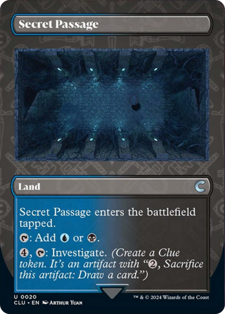 Secret Passage (Borderless) [Ravnica: Clue Edition] | L.A. Mood Comics and Games