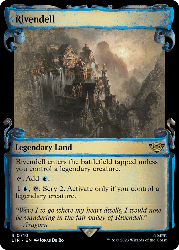 Rivendell [The Lord of the Rings: Tales of Middle-Earth Showcase Scrolls] | L.A. Mood Comics and Games