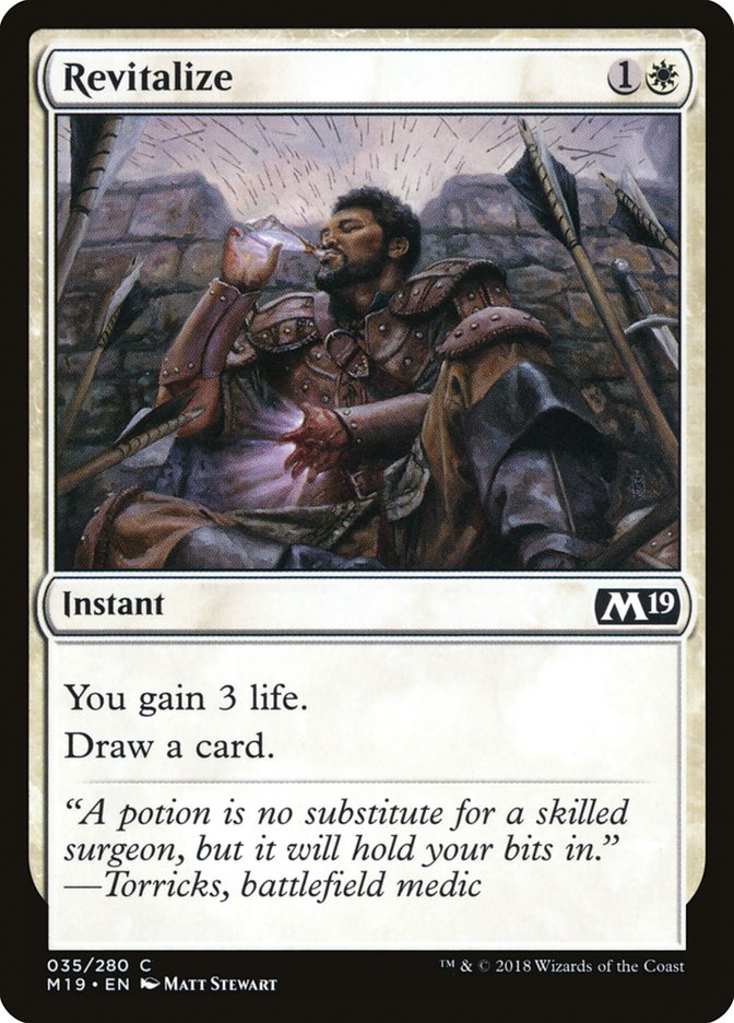 Revitalize [Core Set 2019] | L.A. Mood Comics and Games