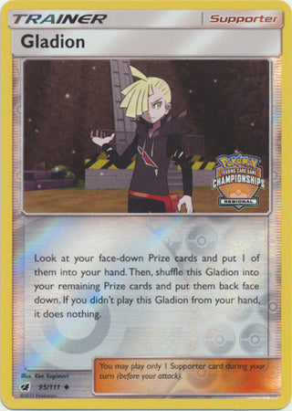 Gladion (95/111) (Regional Championship Promo) [Sun & Moon: Crimson Invasion] | L.A. Mood Comics and Games