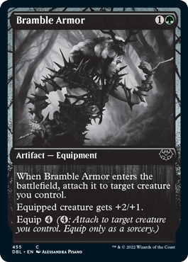 Bramble Armor (455) [Innistrad: Double Feature] | L.A. Mood Comics and Games