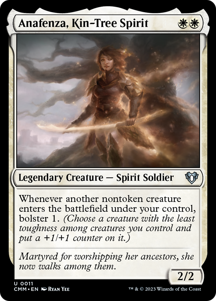 Anafenza, Kin-Tree Spirit [Commander Masters] | L.A. Mood Comics and Games