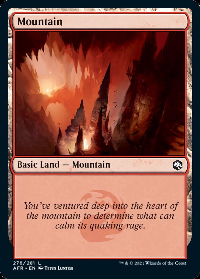Mountain (276) [Dungeons & Dragons: Adventures in the Forgotten Realms] | L.A. Mood Comics and Games