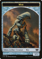 Myr // Pentavite Double-Sided Token [Commander 2014 Tokens] | L.A. Mood Comics and Games