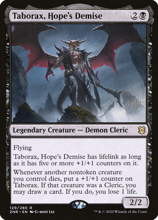 Taborax, Hope's Demise (Promo Pack) [Zendikar Rising Promos] | L.A. Mood Comics and Games