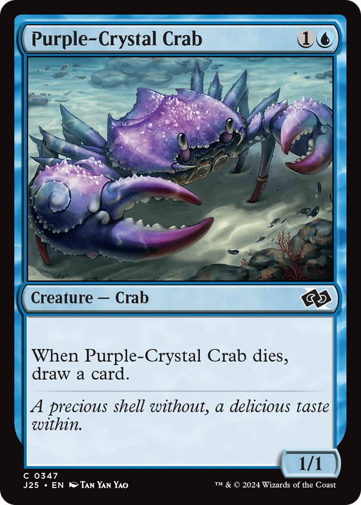 Purple-Crystal Crab [Foundations Jumpstart] | L.A. Mood Comics and Games