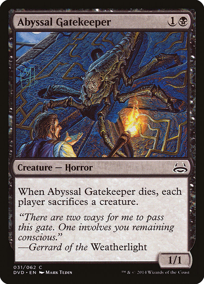 Abyssal Gatekeeper (Divine vs. Demonic) [Duel Decks Anthology] | L.A. Mood Comics and Games