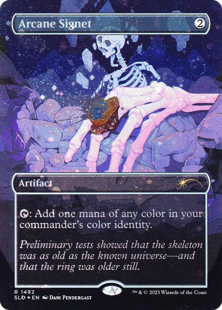 Arcane Signet (1492) (Galaxy Foil) [Secret Lair Drop Series] | L.A. Mood Comics and Games