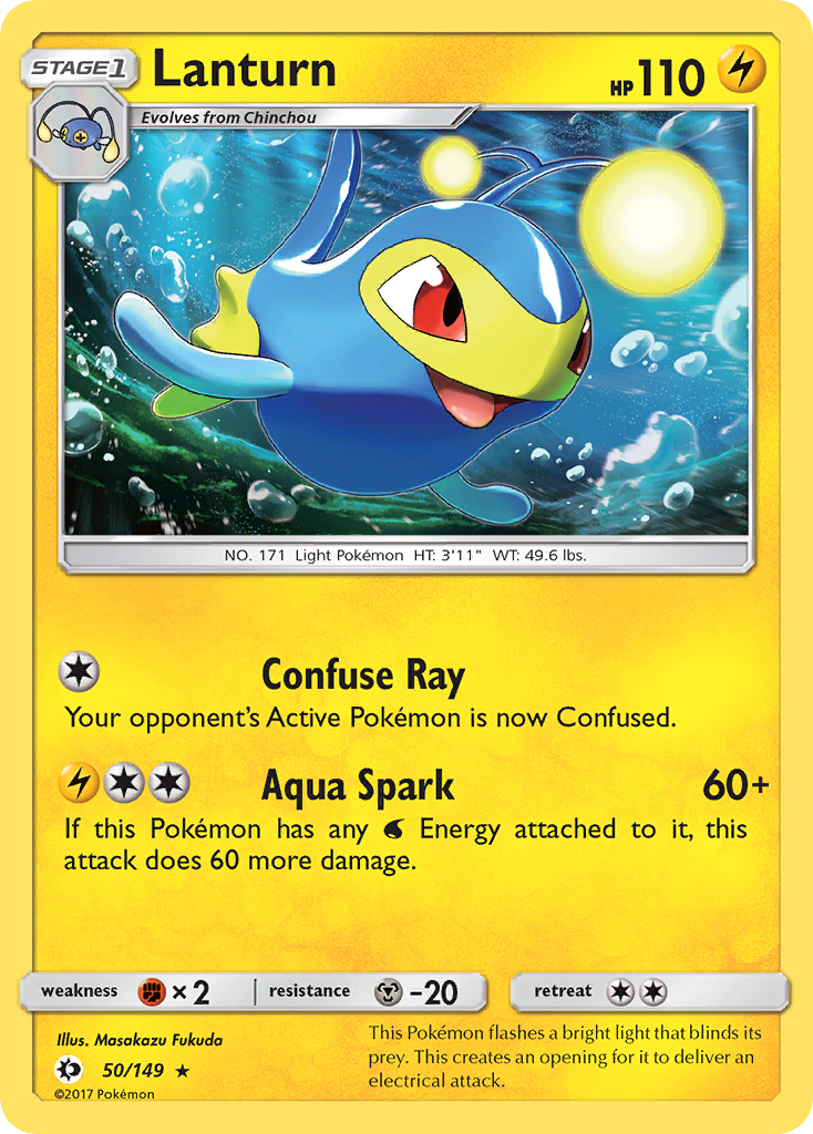 Lanturn (50/149) [Sun & Moon: Base Set] | L.A. Mood Comics and Games