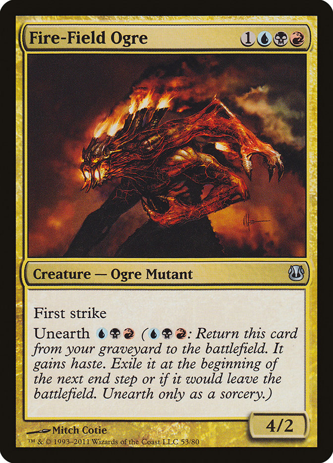 Fire-Field Ogre [Duel Decks: Ajani vs. Nicol Bolas] | L.A. Mood Comics and Games