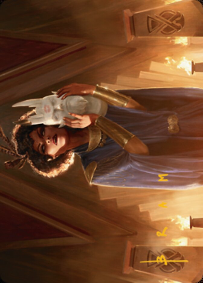 Cormela, Glamour Thief Art Card (Gold-Stamped Signature) [Streets of New Capenna Art Series] | L.A. Mood Comics and Games