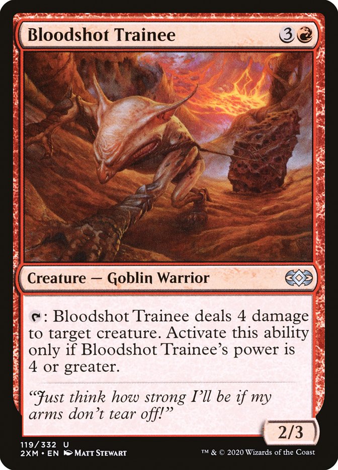 Bloodshot Trainee [Double Masters] | L.A. Mood Comics and Games