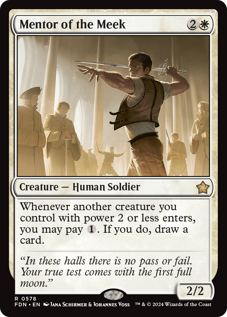 Mentor of the Meek [Foundations] | L.A. Mood Comics and Games