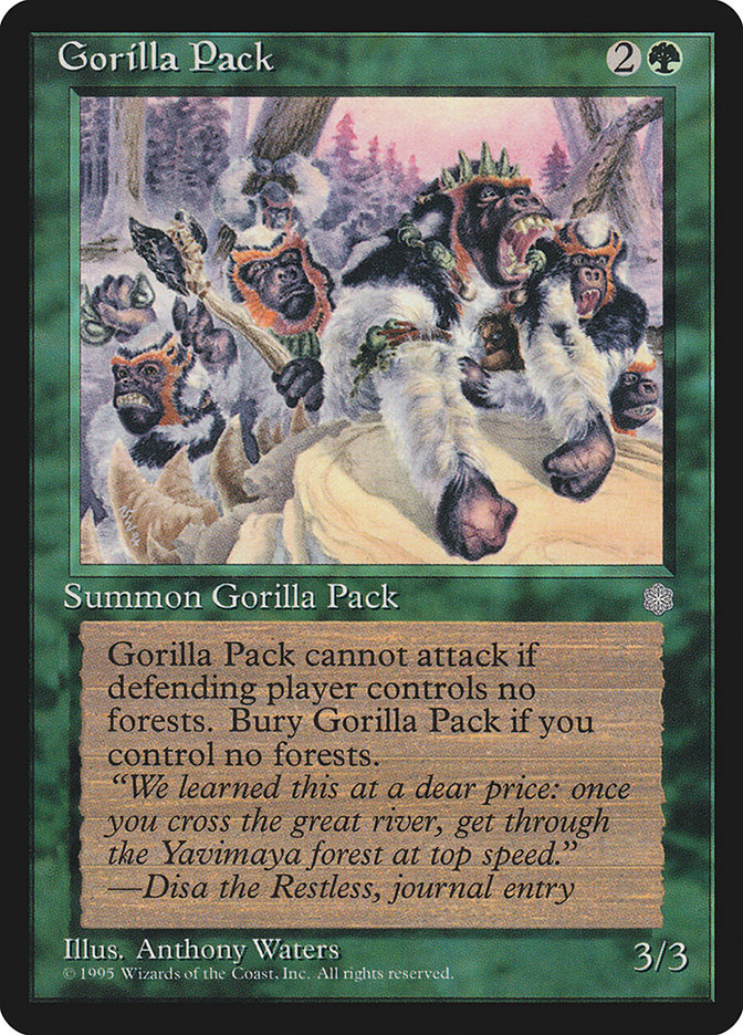 Gorilla Pack [Ice Age] | L.A. Mood Comics and Games