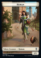 Eldrazi Spawn // Human Double-Sided Token [Streets of New Capenna Commander Tokens] | L.A. Mood Comics and Games