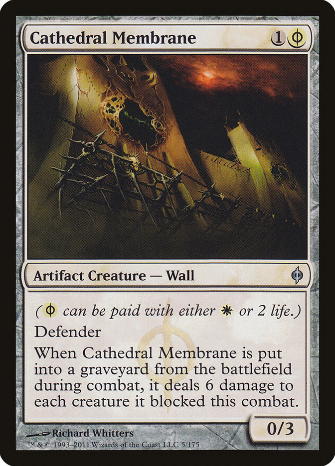 Cathedral Membrane [New Phyrexia] | L.A. Mood Comics and Games