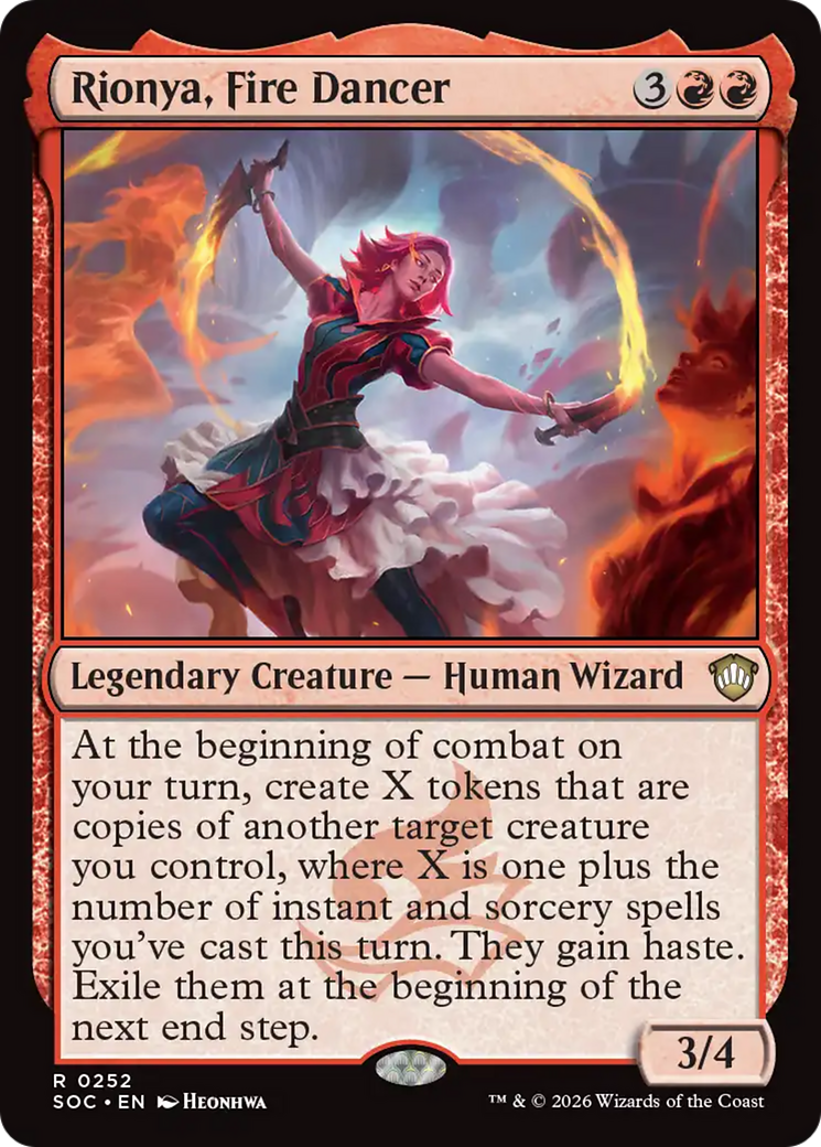 Rionya, Fire Dancer [Secrets of Strixhaven Commander] | L.A. Mood Comics and Games