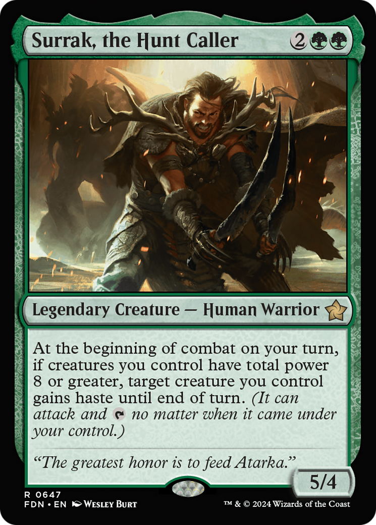 Surrak, the Hunt Caller [Foundations] | L.A. Mood Comics and Games