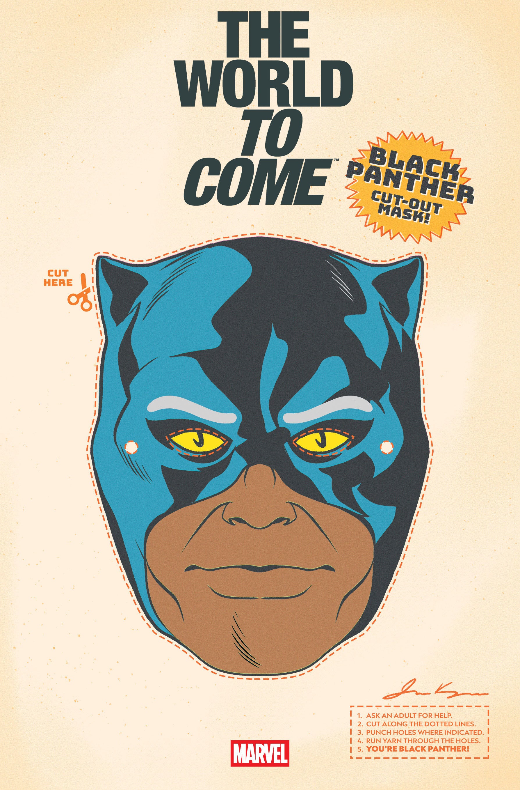 Marvel Knights: The World To Come #4 Retro Halloween Mask Variant | L.A. Mood Comics and Games