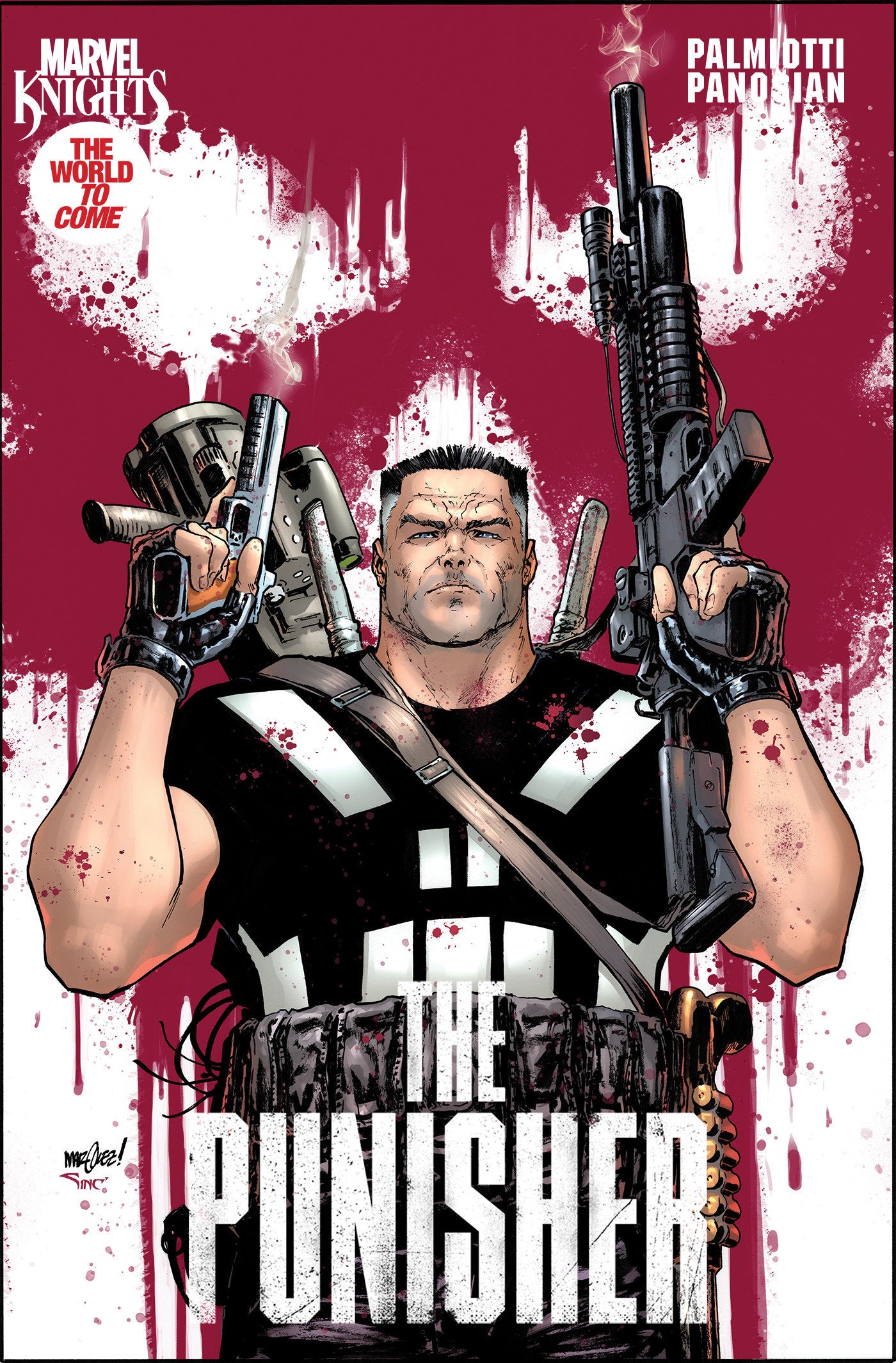 Marvel Knights: Punisher #1 David Marquez Variant | L.A. Mood Comics and Games