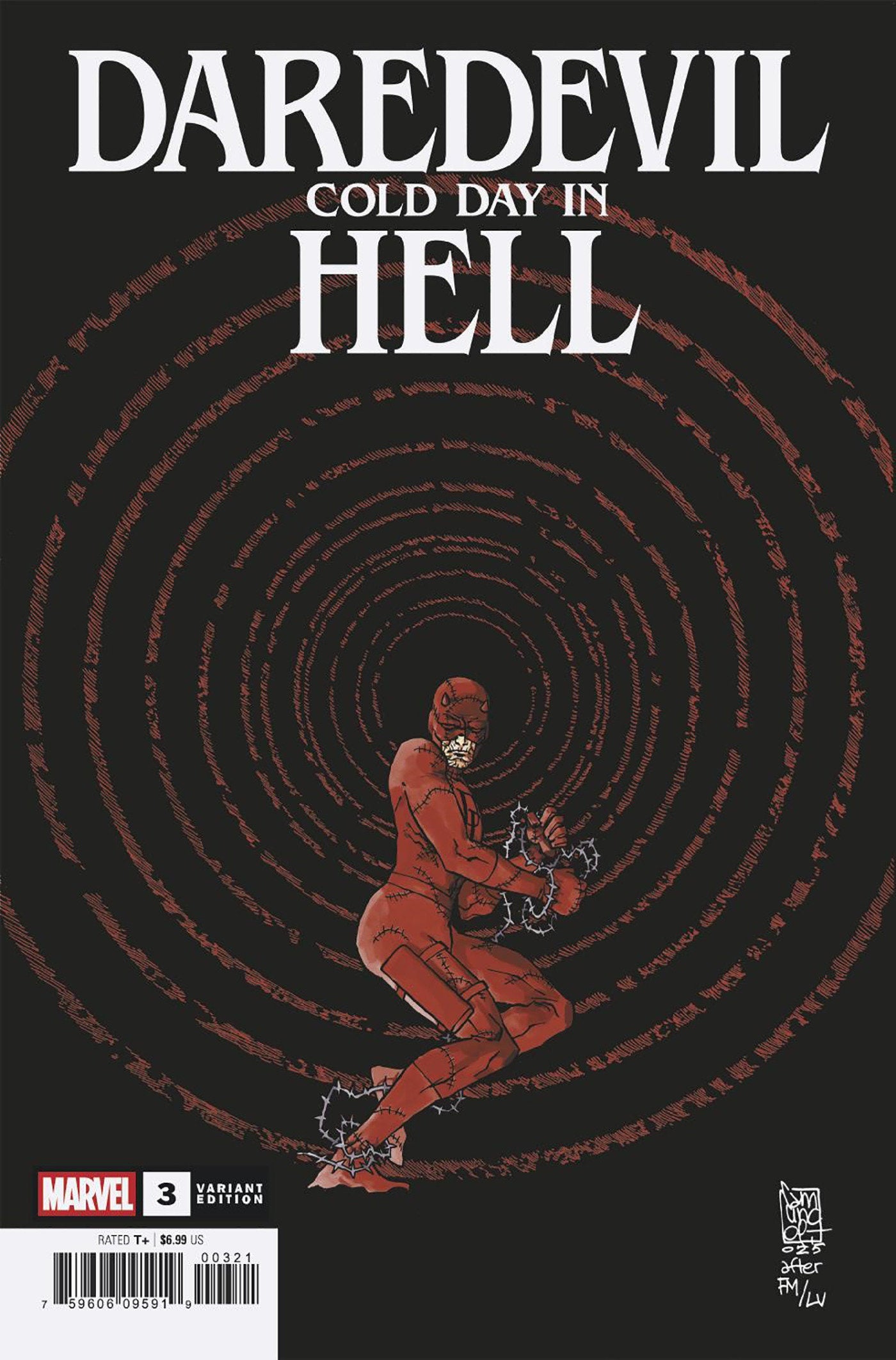 Daredevil: Cold Day In Hell #3 Giuseppe Camuncoli Variant | L.A. Mood Comics and Games