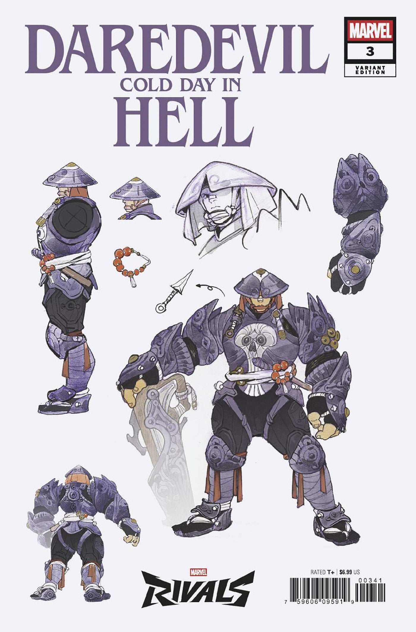 Daredevil: Cold Day In Hell #3 Peach Momoko Marvel Rivals Variant | L.A. Mood Comics and Games