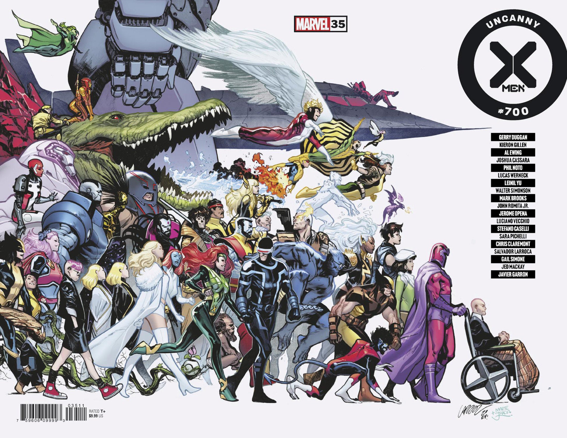 X-Men #35 Wraparound Cover [Fhx] | L.A. Mood Comics and Games