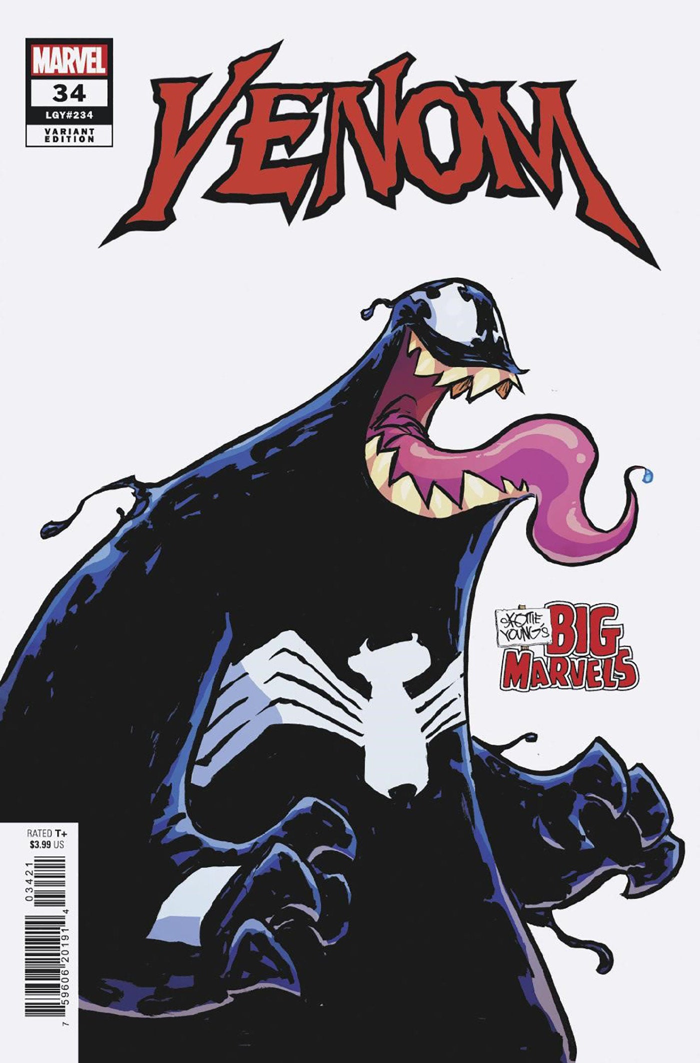 Venom #34 Skottie Young'S Big Marvel Variant [Bh] | L.A. Mood Comics and Games