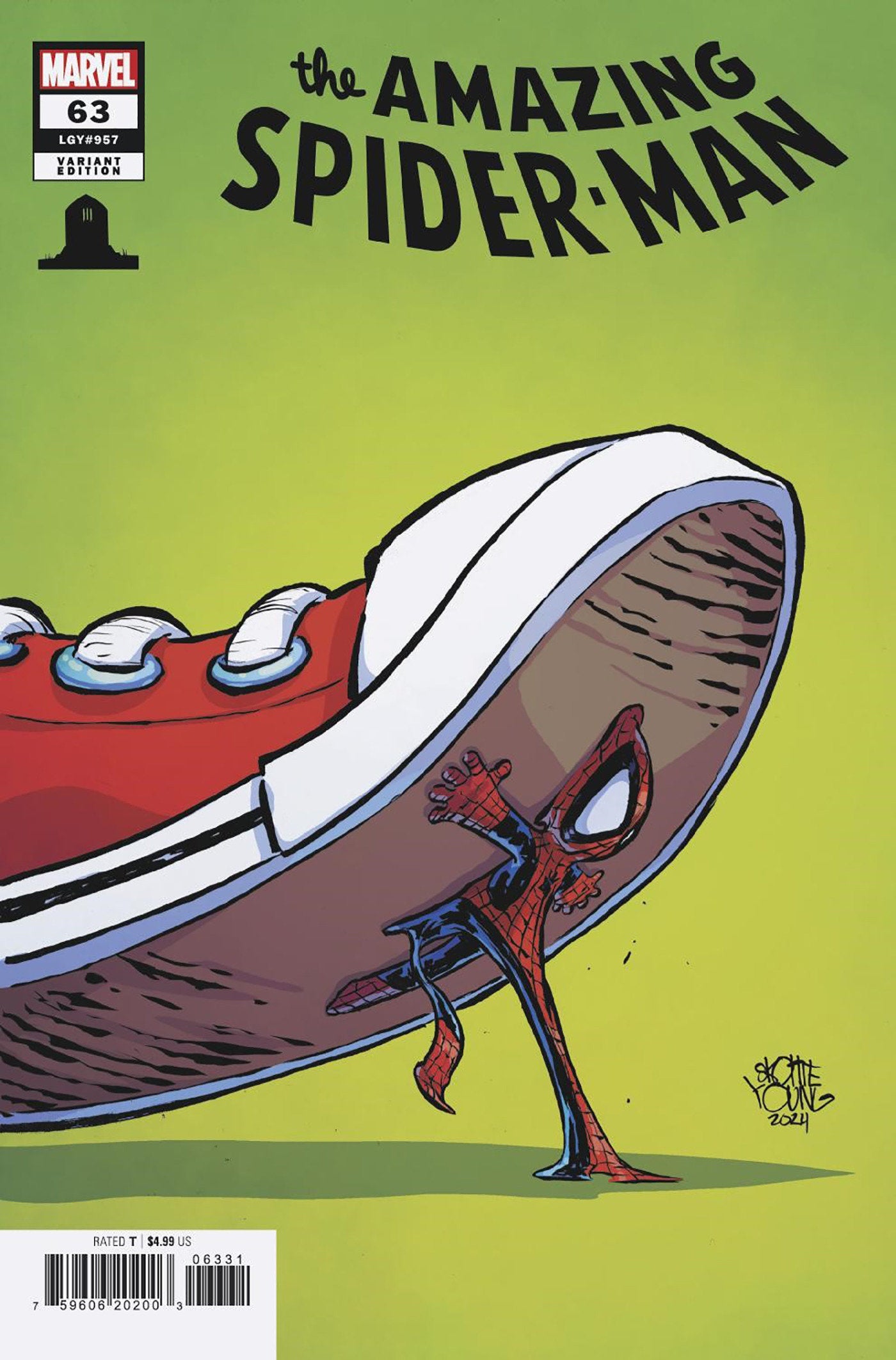 Amazing Spider-Man #63 Skottie Young 8 Deaths Of Spider-Man Variant | L.A. Mood Comics and Games