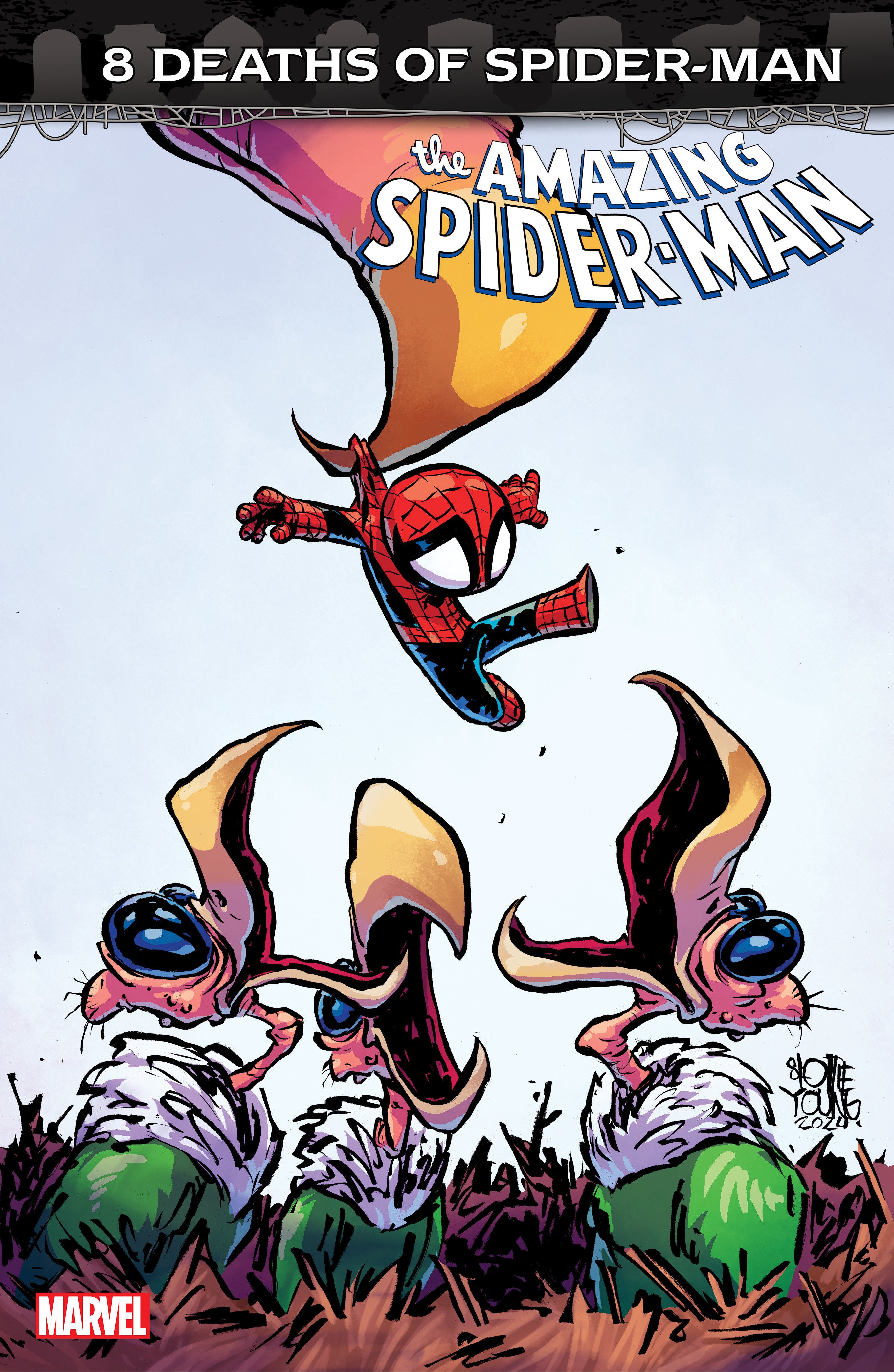 Amazing Spider-Man #64 Skottie Young 8 Deaths Of Spider-Man Variant | L.A. Mood Comics and Games