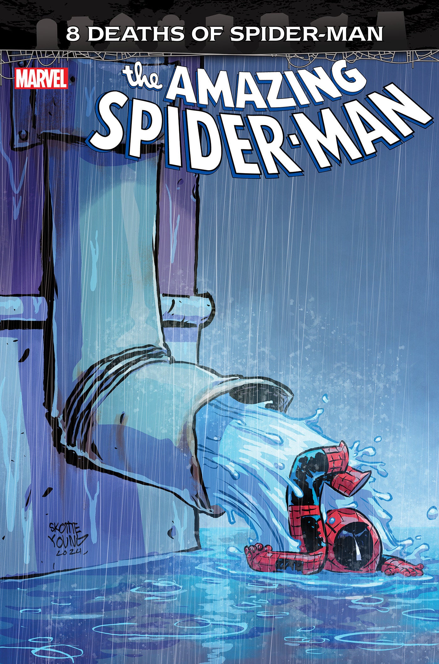 Amazing Spider-Man #66 Skottie Young 8 Deaths Of Spider-Man Variant | L.A. Mood Comics and Games