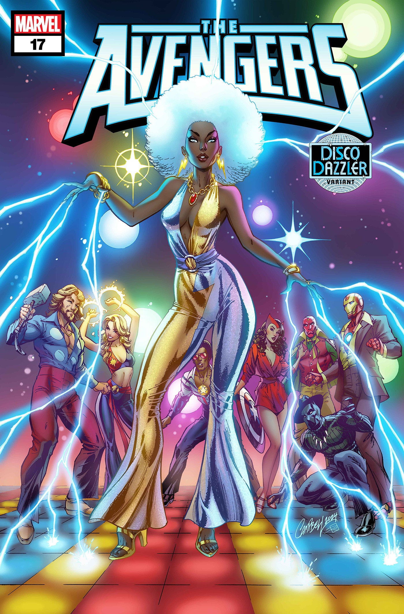 Avengers #17 J. Scott Campbell Disco Dazzler Variant [Dpwx] | L.A. Mood Comics and Games