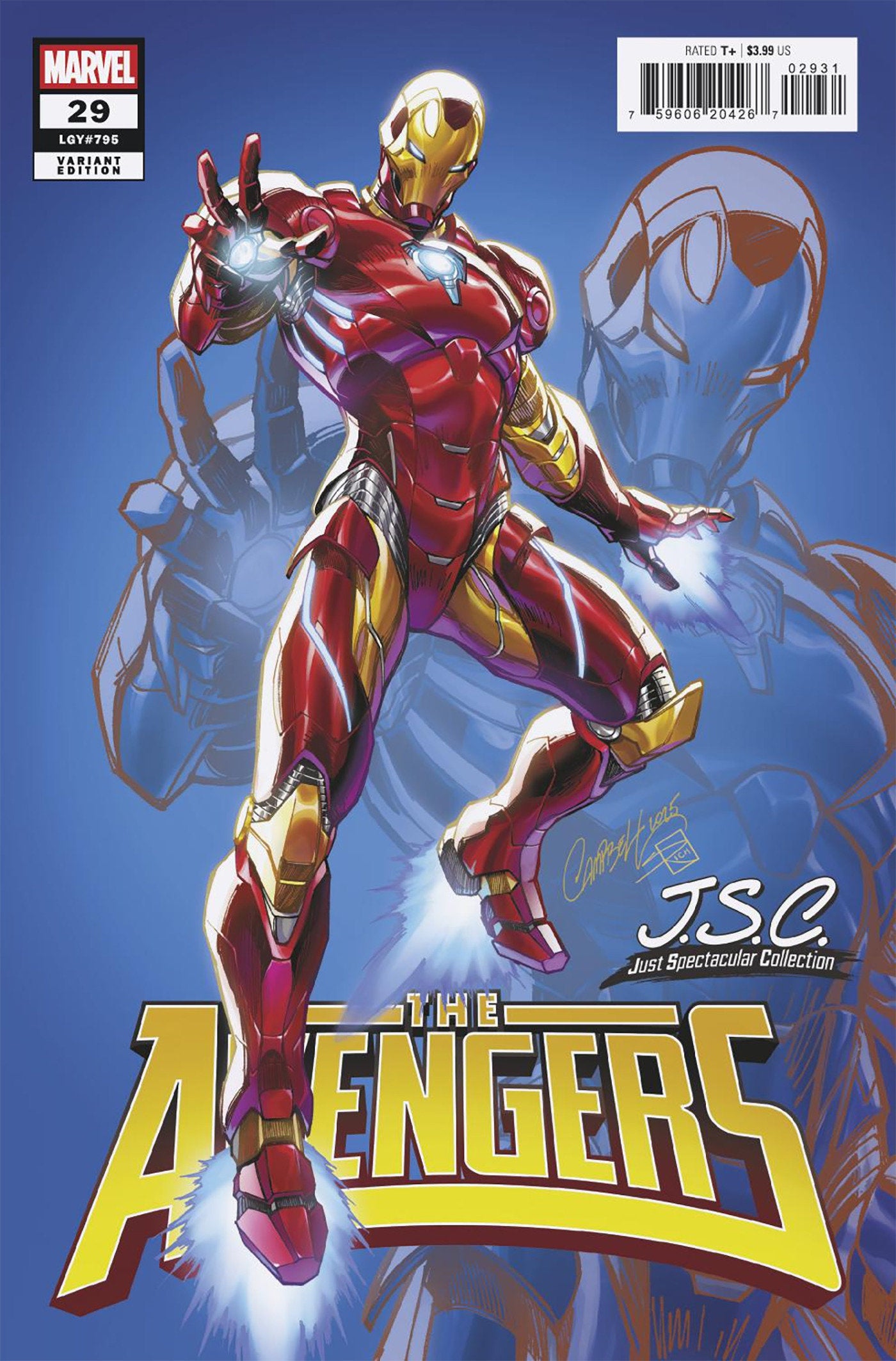 Avengers #29 J. Scott Campbell Just Spectacular Collection Variant | L.A. Mood Comics and Games