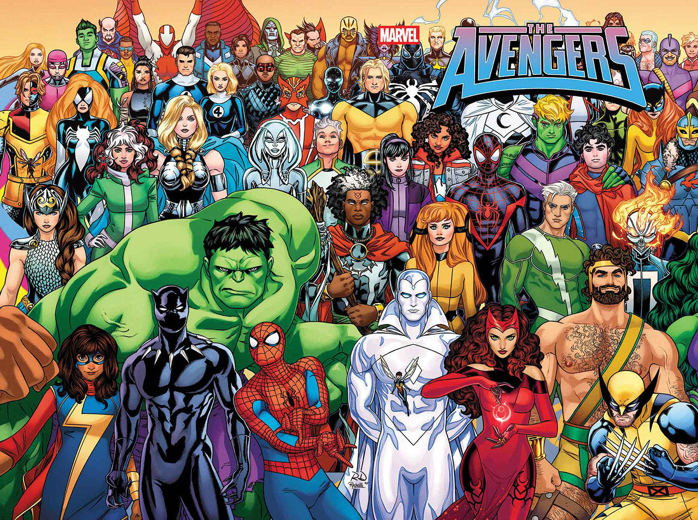 Avengers #34 Wraparound Cover | L.A. Mood Comics and Games