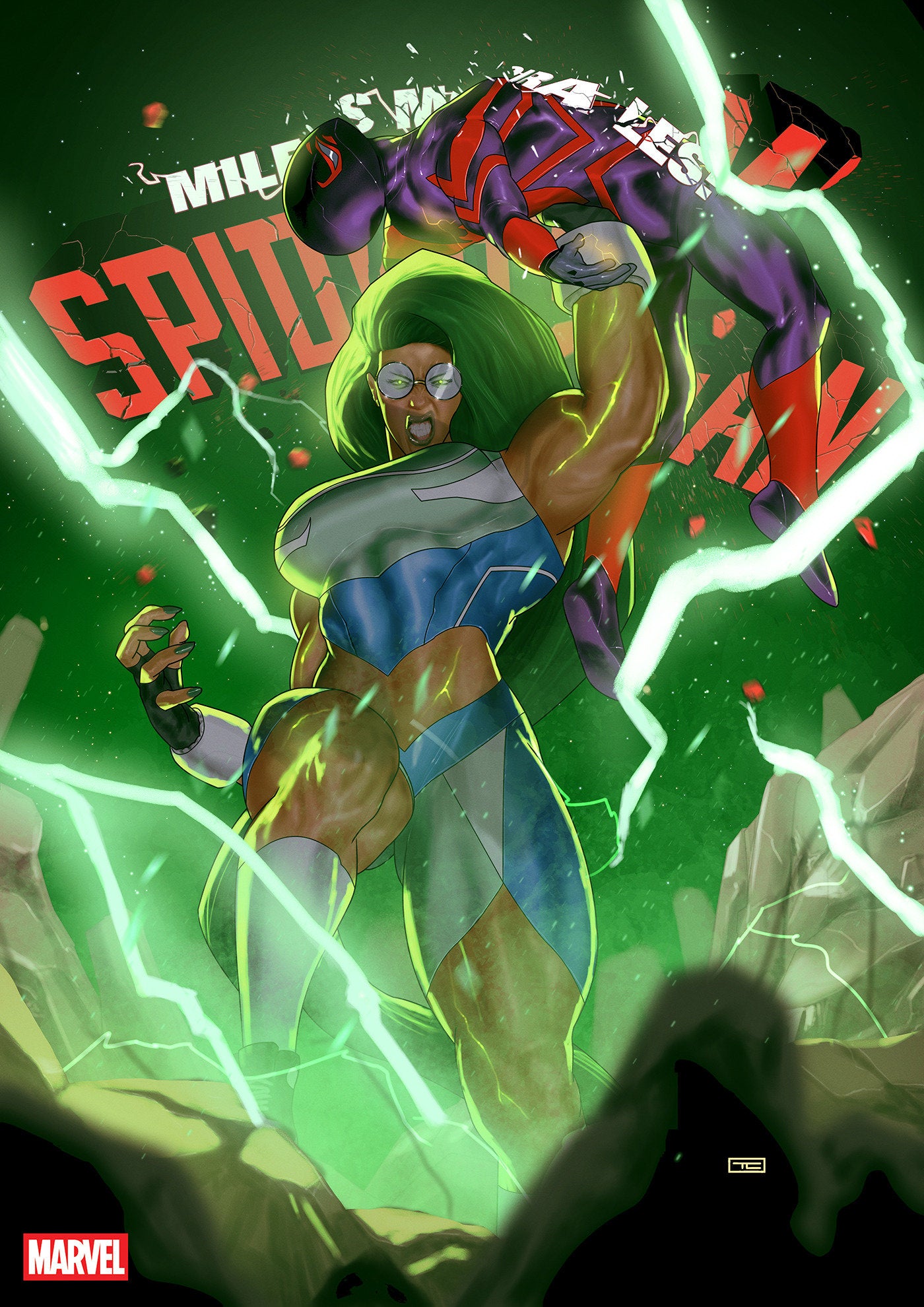 Miles Morales: Spider-Man #33 Taurin Clarke Variant | L.A. Mood Comics and Games