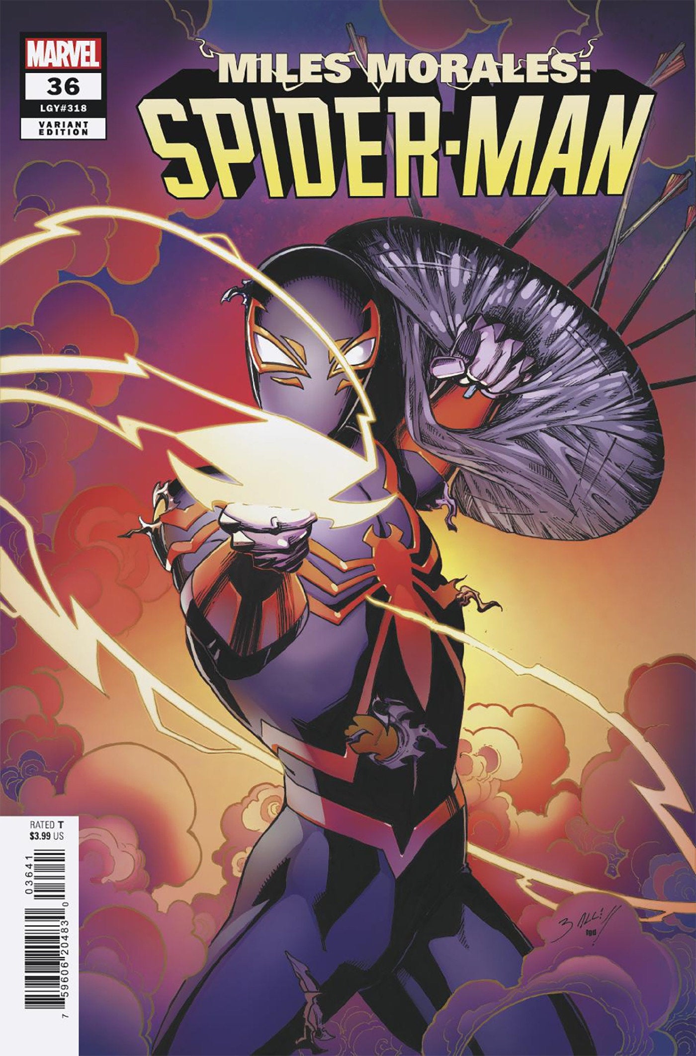 Miles Morales: Spider-Man #36 Mark Bagley Variant | L.A. Mood Comics and Games