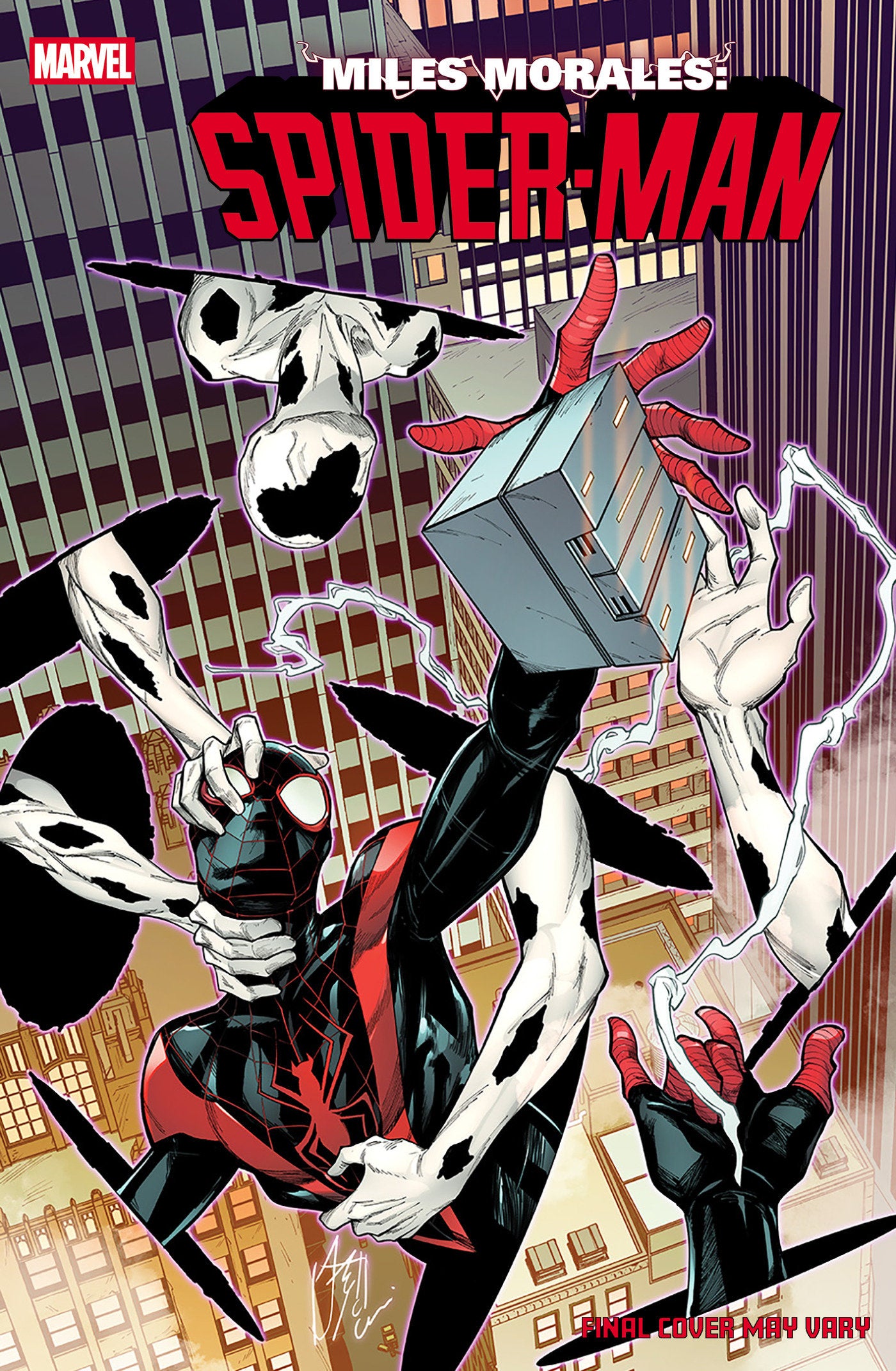 Miles Morales: Spider-Man #42 Stefano Caselli Foreshadow Variant | L.A. Mood Comics and Games